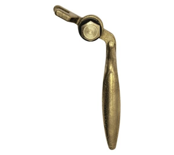 Builders Heavy Duty Right Handed Brass Window Handle 90 x 60 â€” Builders Store SA