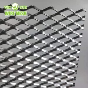 Building Material Facade Cladding Aluminum Expanded Metal Sheet Wire Mesh for Corridor Stair Baffle