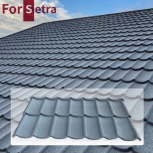 Building Material Roofing Tile Metal Tudor/Keys Stone Coated Metal Roofing Tile