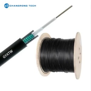 Cable Fibra Optica Monomodo G652D 12hilos 24hilos Ducto Subterraneo Fibra Armada GYXTW