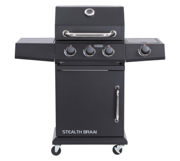 Cadac 3 Burner Stealth Gas Braai Sleek Design and HighPerfor Cadac 3 Burner Stealth Gas Braai Sleek Design and HighPerfor — Builders Store SA