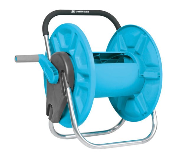 Cellfast CF55150 Hose Reel Aluplus GreyBlue 12 mm 45m â€” Builders Store SA