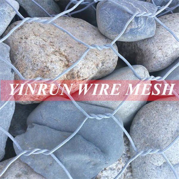 Cheap Choice 100mm*120mm Galvanized/PVC Woven Gabion Basket