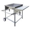Chef Adjustable Drum Charcoal Braai Small 600 x 600 mm Stain Chef Adjustable Drum Charcoal Braai Small 600 x 600 mm Stain — Builders Store SA