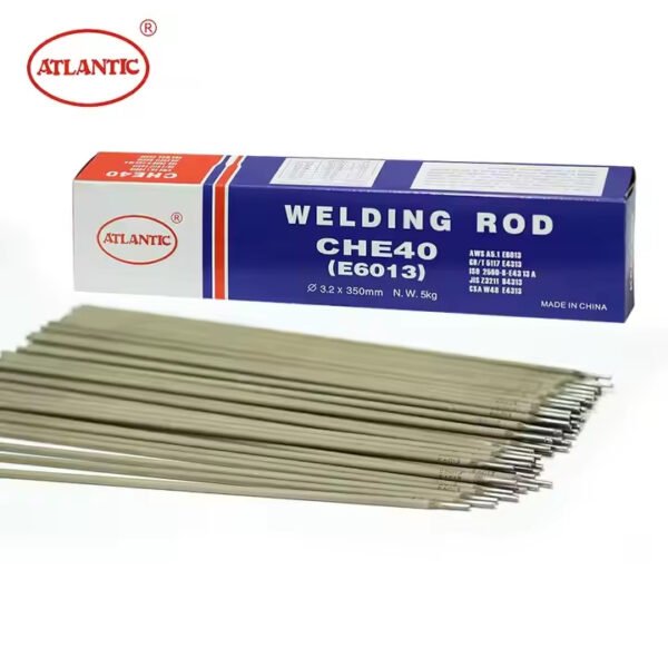 China Atlantic Brand Aws E6013 Welding Rod Electrode 2.5mm Che40 E6013 3.2mm China Atlantic Brand Aws E6013 Welding Rod Electrode 2.5mm Che40 E6013 3.2mm