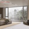 China Factory Aluminum Double Tempered Glass Casement Window with Fly Screen China Factory Aluminum Double Tempered Glass Casement Window with Fly Screen