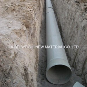 China Plasticstrong Corrosion Resistant Industry FRP Piping Chemical Transport Piping Irrigation and Drainage Systems