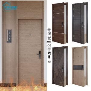 China Top Fire Wood Door Factory Custom High End BS En as CE UL Wood Fire Doors for School Apartment Hospital Hotel Room Fireproof Wooden Door Fire Rated Doors China Top Fire Wood Door Factory Custom High End BS En as CE UL Wood Fire Doors for School Apartment Hospital Hotel Room Fireproof Wooden Door Fire Rated Doors