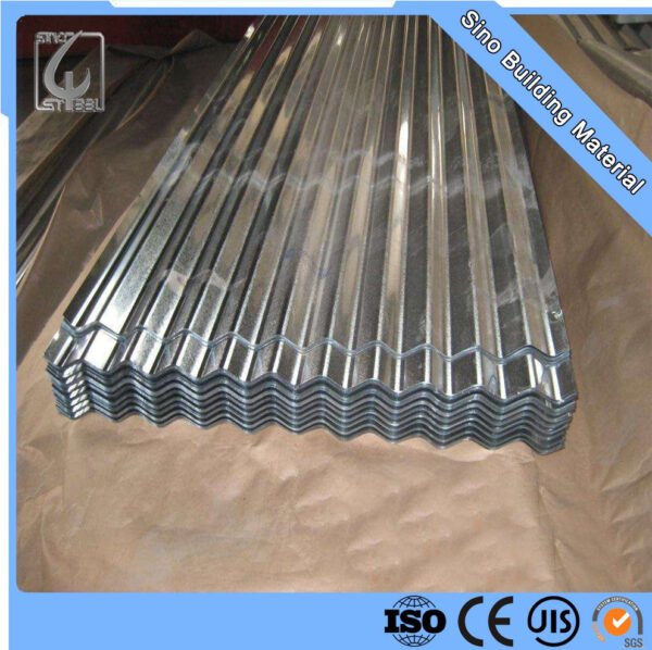 Chinese Suppliers Galvanized Corrugated Roofing Sheets Iron ASTM Metal Galvanized 275g Corrugated Steel Galvanized Iron Steel Roofing Sheet