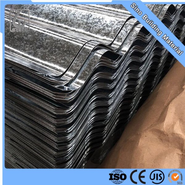 Chinese Suppliers Galvanized Corrugated Roofing Sheets Iron ASTM Metal Galvanized 275g Corrugated Steel Galvanized Iron Steel Roofing Sheet