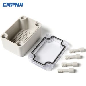 Cnpnji Factory Waterproof Electrical Junction Box 200*200*95 IP67 ABS Plastic for Solar Panel and DIN Rail