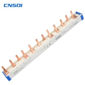 Cnsdi Pin Copper Comb Busbar with PVC Enclosure for Circuit Breaker