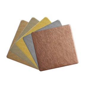 Color Decorative Finish Cold Rolled ASTM AISI Ss 201 304 304L 316 316L 310 430 Stainless Steel Sheet with 2b Ba Hairline Mirror