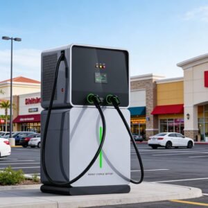 Commercial Ocpp Dual Guns Solar Car Charging Station EV Charger 60kwh Commercial Ocpp Dual Guns Solar Car Charging Station EV Charger 60kwh