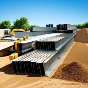 Construction Structure Galvanized H Beam Steel for Sale