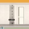 Contemporary Solid Wood Interior Door for Modern Homes