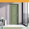 Contemporary Solid Wood Interior Door for Modern Homes