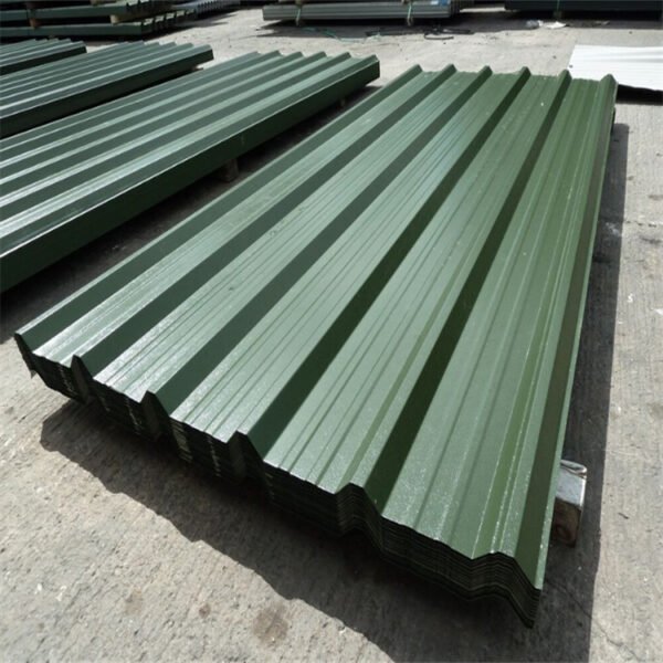Corrosion Resistant Galvanized Corrugated Steel Sheet Roof Flat Decking 0.2-0.6mm Gi Plate Galvanized Roof Tile