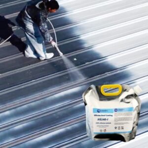 Cost-effective Flowable Spray Waterproof Organic Silicone Roof Coating Paint For Balcony Basement Bathroom Bridge