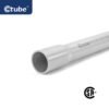 Ctube Factory Price 20FT Grey 2 4 Inch Schedule 40 Rigid PVC Electrical Conduit Pipes CSA Listed Ctube Factory Price 20FT Grey 2 4 Inch Schedule 40 Rigid PVC Electrical Conduit Pipes CSA Listed