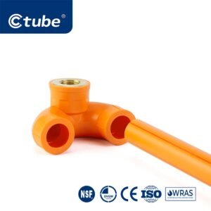 Ctube PPR Female Fittings Elbow U-Type PPR Plumbing Fittings Factory Direct Supply