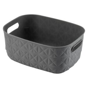 Curver by Keter Softex Basket Small Dark Grey 4 L â€” Builders Store SA