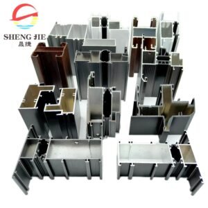 Custom Aluminum Alloy Profile Extrusion Sliding Glass Frame for Window and Door