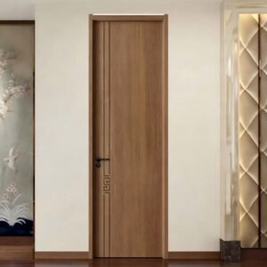 Wooden WPC Interior Door with Wholesale Price for Living Room Bedroom Hotel House
