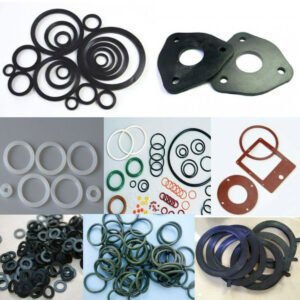Custom NBR, Silicon Fluorin PTFE,TF Rubber High Pressure Resistance Flat Flange Gasket for Pipes,Industrial,Toilets,Machinery,Electrial,Auto Parts,Household