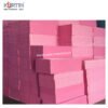 Custom Pink Color XPS Polystyrene Insulation Board in Bulk Production