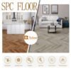 Custom Popular Luxury Herringbone Fishbone Hardwood Floor Multilayer Engineered Wood Spc Flooring
