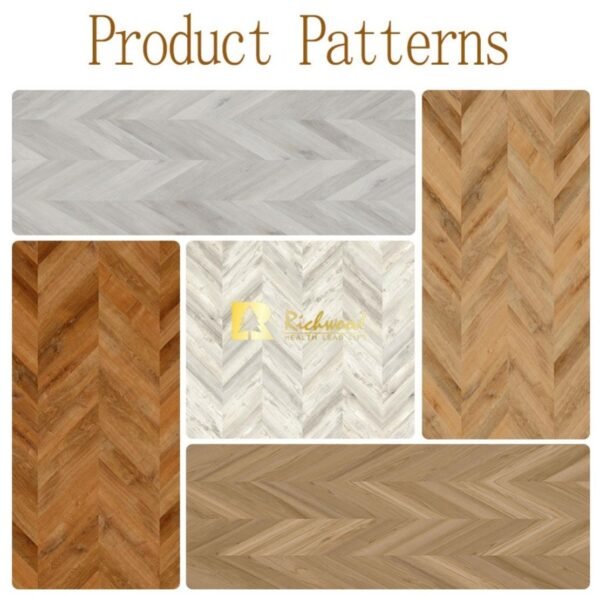 Custom Popular Luxury Herringbone Fishbone Hardwood Floor Multilayer Engineered Wood Spc Flooring