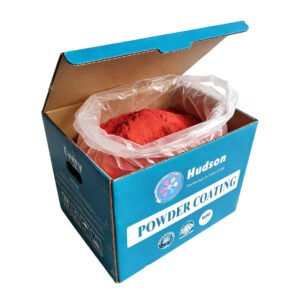 Customizable Red Series Industrial Polyester Powder Coating for Electrostatic Painting