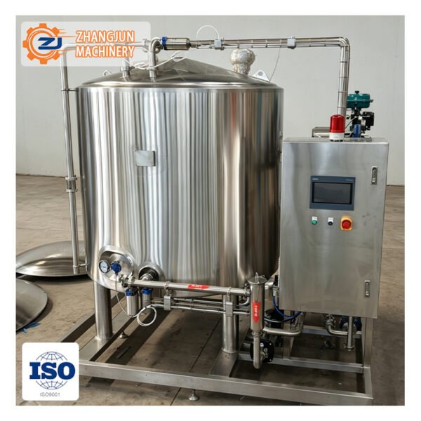 Customizable SUS304/SUS316L Insulated Hot Water Tank for Food & Beverage Processing