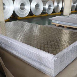 Customized Aluminum Checker Plate with 5 Bar Design for Various Models