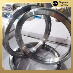 Customized CS Metal Octagonal Ring Gaskets for Various Flange Applications, High-Pressure Flange Gaskets