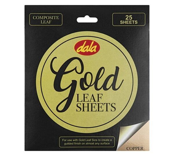 Dala Gold Composite Leaf Sheets Copper 25 Piece â€” Builders Store SA