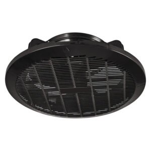 Decor Centre Extractor Fan Black 200 mm â€” Builders Store SA