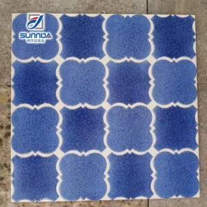 Decoration Mosaic Design Glazed Polished Porcelain Wall Tiles Hot Sale Matte Finish Ceramic Floor Tile for Bathroom Kitchen Swimming Pool