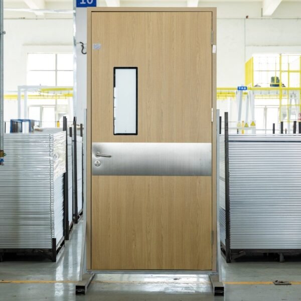 Decorative C3-Coated Wood-Grain Transfer Steel Fire Rated Door for Hotel Corridors Decorative C3-Coated Wood-Grain Transfer Steel Fire Rated Door for Hotel Corridors