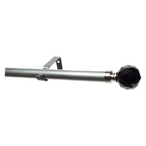 Design House 28PSC15MB Single 28 mm Crystal Pole Set Black 1 Design House 28PSC15MB Single 28 mm Crystal Pole Set Black 1 — Builders Store SA