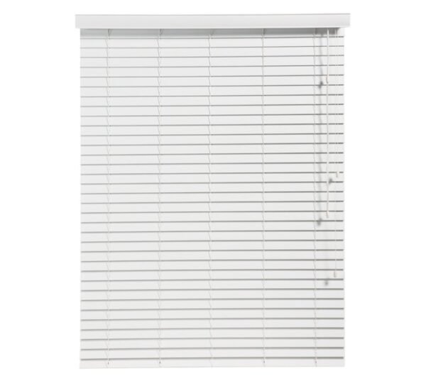 Design House BW881216 Venetian Fauxwood Blind White 1200 x 1 â€” Builders Store SA