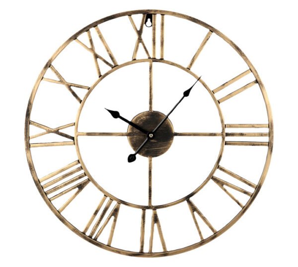 Design House Rome Clock Gold 500mm â€” Builders Store SA