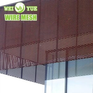 Diamond Shape Steel Expanded Metal Wire Mesh/Small Hole Expandable Sheet Metal Fencing