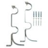 Double Gypsey Bracket Chrome 28 mm 2 Pack â€” Builders Store SA