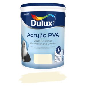 Dulux Acrylic PVA Paint Natural Calico 5 L Dulux Acrylic PVA Paint Natural Calico 5 L — Builders Store SA