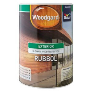 Dulux Woodgard Rubbol Wood Preservative Mid Brown 5 L â€” Builders Store SA