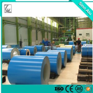 Durable PE PVDF Coated Aluminum Coil 1100 1060 1050 3003 Color Painted Aluminum Coil with Custom Colors