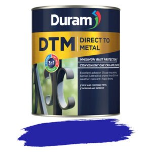 Duram DTM Hammered Paint Metallic Dark Blue 500 ml Duram DTM Hammered Paint Metallic Dark Blue 500 ml — Builders Store SA