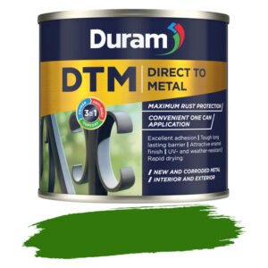 Duram DTM Hammered Paint Metallic Green 250 ml Duram DTM Hammered Paint Metallic Green 250 ml — Builders Store SA